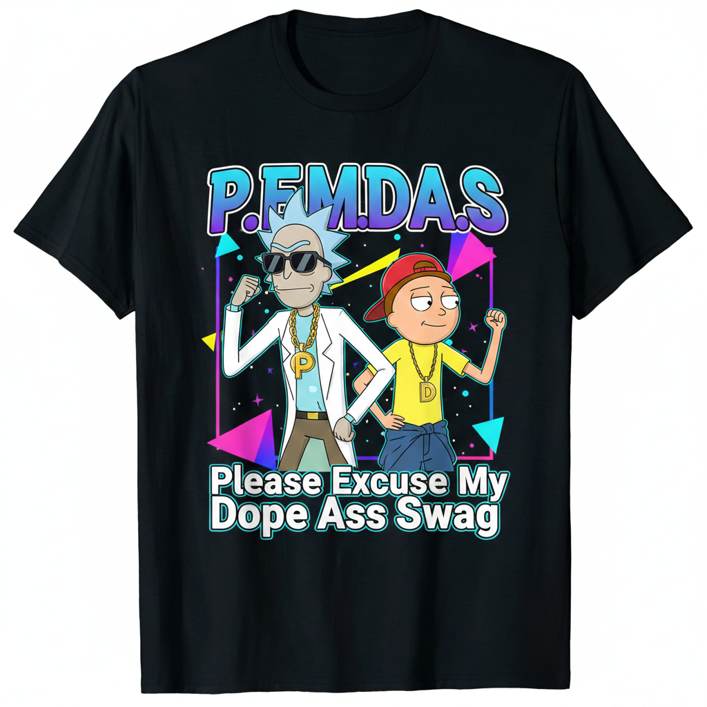 P.E.M.D.A.S Please Excuse My Dope Ass Swag