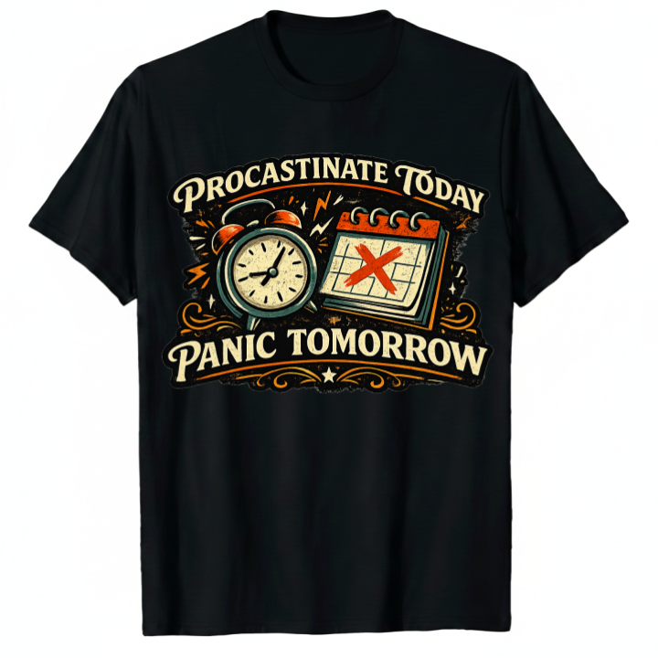Procrastinate Today, Panic Tomorrow